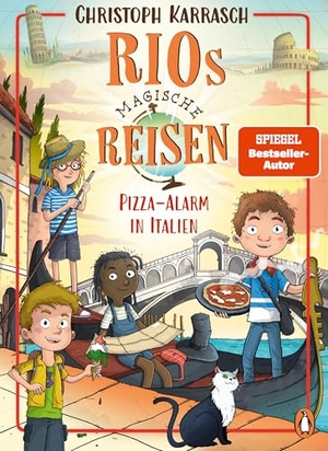 Karrasch, Christoph. Rios magische Reisen - Pizza-Alarm in Italien - Aufregendes Reiseabenteuer ab 9 Jahren. Penguin junior, 2026.