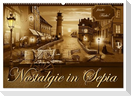 Nostalgie in Sepia (Wandkalender 2025 DIN A2 quer), CALVENDO Monatskalender