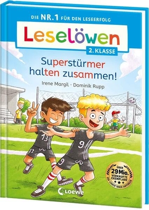 Margil, Irene. Leselöwen 2. Klasse - Superstürmer halten zusammen! - Die Nr. 1 für den Leseerfolg - Mit Leselernschrift ABeZeh - Erstlesebuch für Kinder ab 7 Jahren. Loewe Verlag GmbH, 2026.
