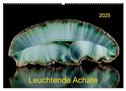 Leuchtende Achate (Wandkalender 2025 DIN A2 quer), CALVENDO Monatskalender