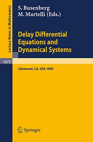 Martelli, Mario / Stavros Busenberg (Hrsg.). Delay Differential Equations and Dynamical Systems - Proceedings of a Conference in honor of Kenneth Cooke held in Claremont, California, Jan. 13-16, 1990. Springer Berlin Heidelberg, 1991.