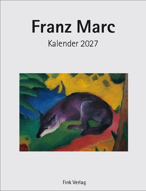 Franz Marc 2027 - Kunst-Einsteckkalender. Fink Emil, 2026.