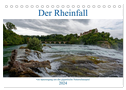 Der Rheinfall - Ein Spaziergang um das gigantische Naturschauspiel (Tischkalender 2024 DIN A5 quer), CALVENDO Monatskalender