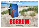 BORKUM Entdeckungen (Wandkalender 2025 DIN A3 quer), CALVENDO Monatskalender