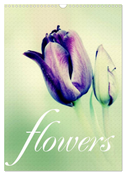 flowers (Wandkalender 2024 DIN A3 hoch), CALVENDO Monatskalender