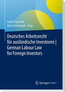 Deutsches Arbeitsrecht für ausländische Investoren | German Labour Law for Foreign Investors