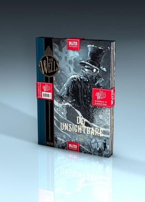 Dobbs. H.G. Wells Adventspaket: Zwei vollständige fantastische Geschichten - Drei Alben der adaptierten Klassiker der Literatur. Splitter Verlag, 2026.
