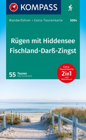 KOMPASS Wanderführer Rügen, mit Hiddensee und Fischland-Darß-Zingst, 55 Touren mit Extra-Tourenkarte - GPS-Daten zum Download. Kompass Karten GmbH, 2024.