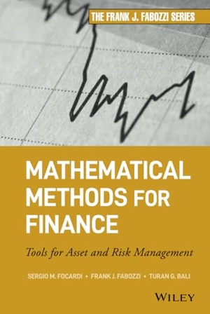 Focardi, Sergio M. Mathematical Methods for Finance. John Wiley & Sons, 2013.