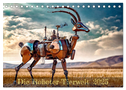 Die Roboter-Tierwelt (Tischkalender 2025 DIN A5 quer), CALVENDO Monatskalender