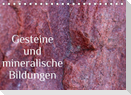Gesteine und mineralische Bildungen (Tischkalender 2022 DIN A5 quer)