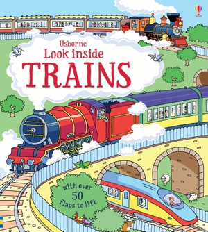 Frith, Alex. Look Inside Trains. Usborne Publishing Ltd, 2015.