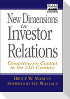 New Dimensions in Investor Relations