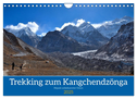 Trekking zum Kangchendzönga (Wandkalender 2025 DIN A4 quer), CALVENDO Monatskalender