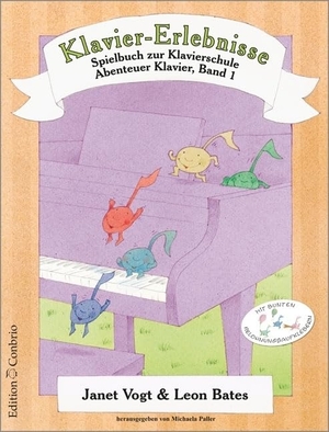 Klavier-Erlebnisse Spielbuch zur Schule 1 - Spielbuch zu Band 1 der Klavierschule ABENTEUER KLAVIER. Edition Conbrio, 2006.