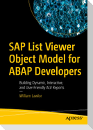 SAP List Viewer Object Model for ABAP Developers