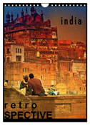 india RETROspective - Indien Kalender (Wandkalender 2024 DIN A4 hoch), CALVENDO Monatskalender