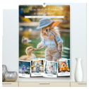 Was macht der Osterhase in seiner Freizeit (hochwertiger Premium Wandkalender 2025 DIN A2 hoch), Kunstdruck in Hochglanz