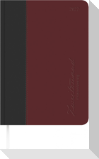 Buchkalender Premium Fire schwarz-rot A5 2027