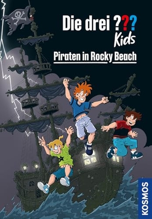 Blanck, Ulf. Die drei ??? Kids, 108, Piraten in Rocky Beach - Spannender Kinderkrimi ab 8 Jahren mit Justus, Peter und Bob - clevere Detektivgeschichten voller Rätsel und Abenteuer. Franckh-Kosmos, 2026.