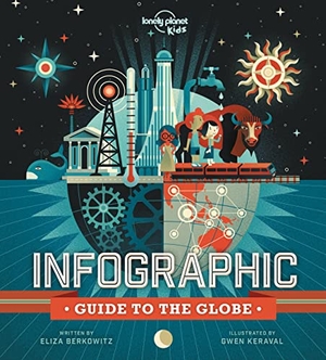 Berkowitz, Eliza. Lonely Planet Kids Infographic Guide to the Globe - 48 Colorful Pages of Graphs & Charts with Facts about Our World Learn about Awesome Animals, Planets in Motion & More. Lonely Planet, 2020.