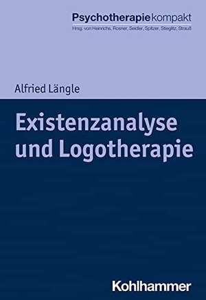 Längle, Alfried. Existenzanalyse und Logotherapie. Kohlhammer W., 2021.
