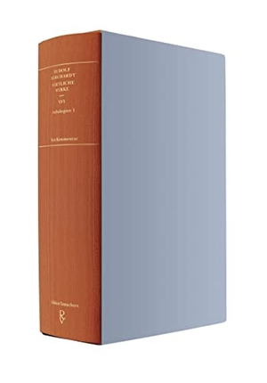 Borchardt, Rudolf. Sämtliche Werke Band XVI (in zwei Teilbänden): Anthologien 1. Rowohlt Verlag GmbH, 2022.