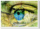 MEDIA-ART Der Kunstkalender (Tischkalender 2024 DIN A5 quer), CALVENDO Monatskalender