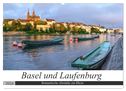 Basel und Laufenburg - Romantische Altstädte am Rhein (Wandkalender 2024 DIN A2 quer), CALVENDO Monatskalender