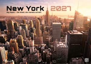 GP-Fever. de (Hrsg.). New York - die Stadt, die niemals schläft - 2027 - Kalender DIN A3 - Der Wandkalender mit den schönsten Motiven New Yorks für das Jahr 2027 im Format DIN A3 (ca. 42 x 30 cm)!. GP-Fever.de, 2026.