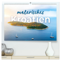Malerisches Kroatien (hochwertiger Premium Wandkalender 2024 DIN A2 quer), Kunstdruck in Hochglanz