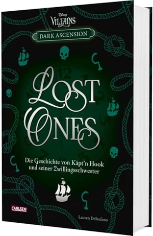 Destefano, Lauren / Walt Disney. Disney Villains - Dark Ascension 2: LOST ONES -  Die Geschichte von Käpt'n Hook und seiner Zwillingsschwester. Carlsen Verlag GmbH, 2025.