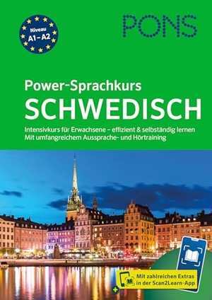 PONS Power-Sprachkurs Schwedisch - Intensivkurs für Erwachsene - effizient & selbständig lernenMit umfangreichem Aussprache- und Hörtraining in der Scan2Learn-App. Pons Langenscheidt GmbH, 2025.