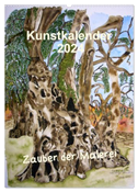 Kunstkalender 2024 - Zauber der Malerei (Wandkalender 2024 DIN A2 hoch), CALVENDO Monatskalender