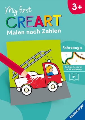My first CreArt Malen nach Zahlen ab 3 - Fahrzeuge. Ravensburger Verlag, 2026.
