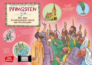 Hebert, Esther / Gesa Rensmann. Pfingsten. Kamishibai Bildkartenset. - Entdecken. Erzählen. Begreifen: Das Kirchenjahr.. Don Bosco Medien GmbH, 2018.
