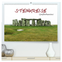 Steinkreise Großbritanniens (hochwertiger Premium Wandkalender 2024 DIN A2 quer), Kunstdruck in Hochglanz