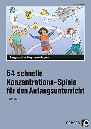 Jebautzke, Kirstin. 54 schnelle Konzentrations-Spiele - Anfangsunt. - 1. Klasse. Persen Verlag i.d. AAP, 2020.