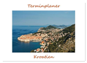 Kroatien, Terminplaner (Wandkalender 2025 DIN A2 quer), CALVENDO Monatskalender