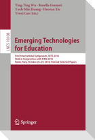 Emerging Technologies for Education