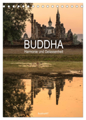 Buddha - Harmonie und Gelassenheit (Tischkalender 2024 DIN A5 hoch), CALVENDO Monatskalender