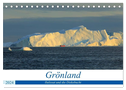 Grönland - Ilulissat und die Diskobucht (Tischkalender 2024 DIN A5 quer), CALVENDO Monatskalender