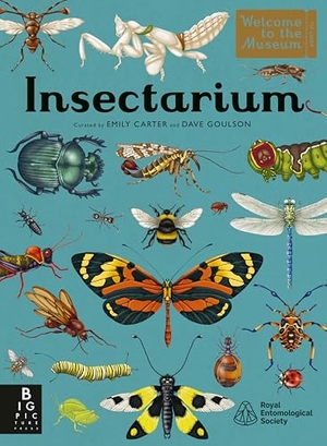 Goulson, Dave. Insectarium - A lavishly illustrated guide to the world of insects in the bestselling Welcome to the Museum series. Bonnier Books UK Limited, 2024.