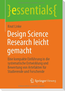 Design Science Research leicht gemacht