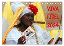 VIVA FIDEL 2024 (Tischkalender 2024 DIN A5 quer), CALVENDO Monatskalender