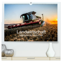 Landwirtschaft - Hightech auf dem Feld (hochwertiger Premium Wandkalender 2025 DIN A2 quer), Kunstdruck in Hochglanz