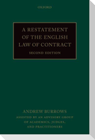 A Restatement of the English Law of Contract