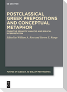 Postclassical Greek Prepositions and Conceptual Metaphor