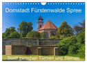 Domstadt Fürstenwalde Spree (Wandkalender 2024 DIN A4 quer), CALVENDO Monatskalender