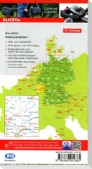 ADFC-Radtourenkarte 19 Saarland /Mosel 1:150.000, reiß- und wetterfest, E-Bike geeignet, GPS-Tracks Download, mit Bett+Bike Symbolen, mit Kilometer-Angaben